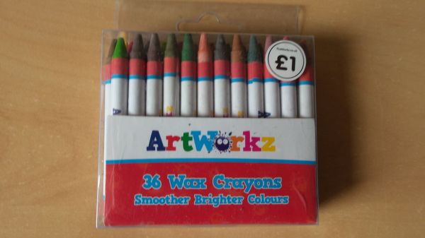 Set Crayones de Cera 12 Colores
