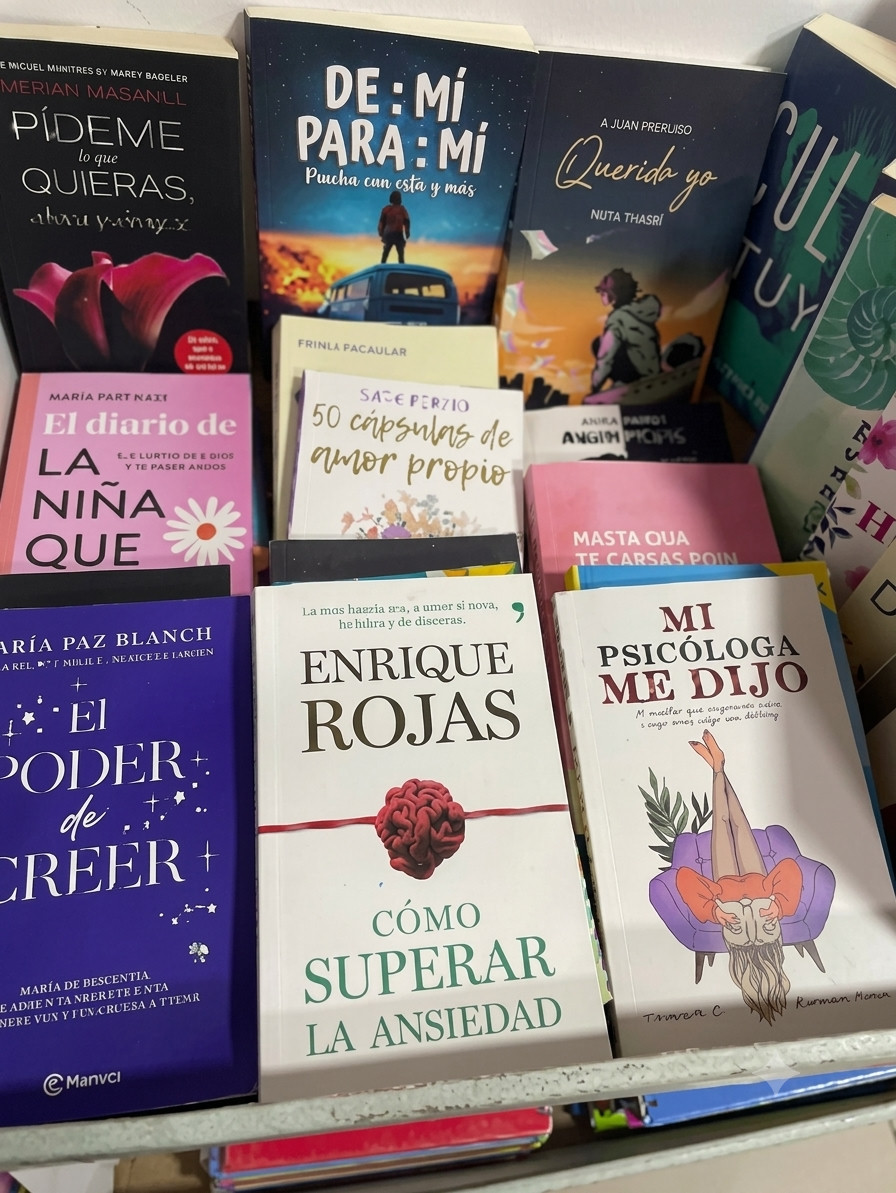 Selección de Novelas y Libros de Autoayuda